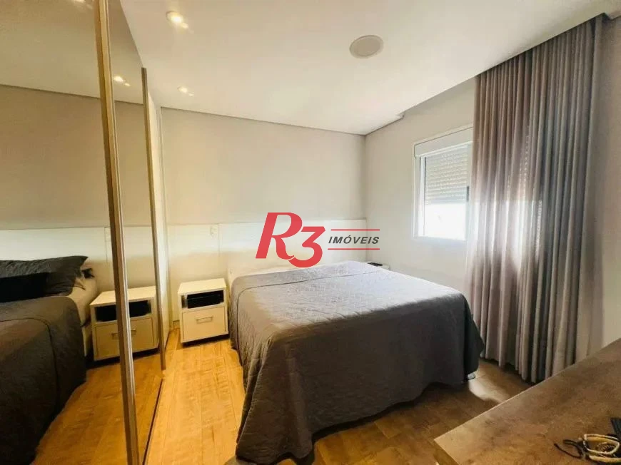 Apartamento com 3 dormitórios à venda, 171 m² por R$ 3.500.000,00 - Embaré - Santos/SP