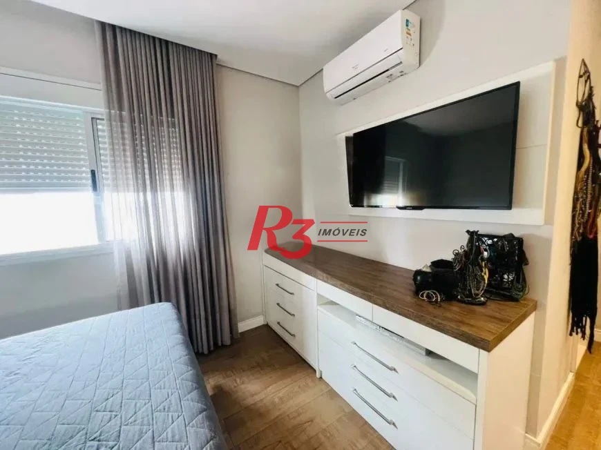 Apartamento com 3 dormitórios à venda, 171 m² por R$ 3.500.000,00 - Embaré - Santos/SP