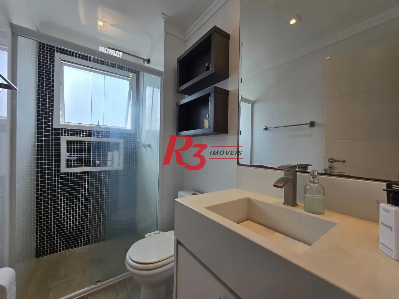 Apartamento com 3 dormitórios à venda, 171 m² por R$ 3.500.000,00 - Embaré - Santos/SP