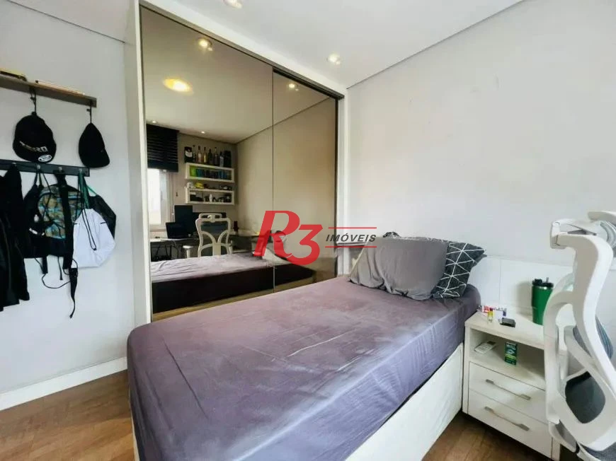 Apartamento com 3 dormitórios à venda, 171 m² por R$ 3.500.000,00 - Embaré - Santos/SP