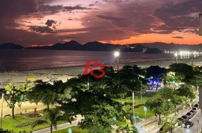 Apartamento com 2 dormitórios à venda, 155 m² por R$ 930.000,00 - Boqueirão - Santos/SP