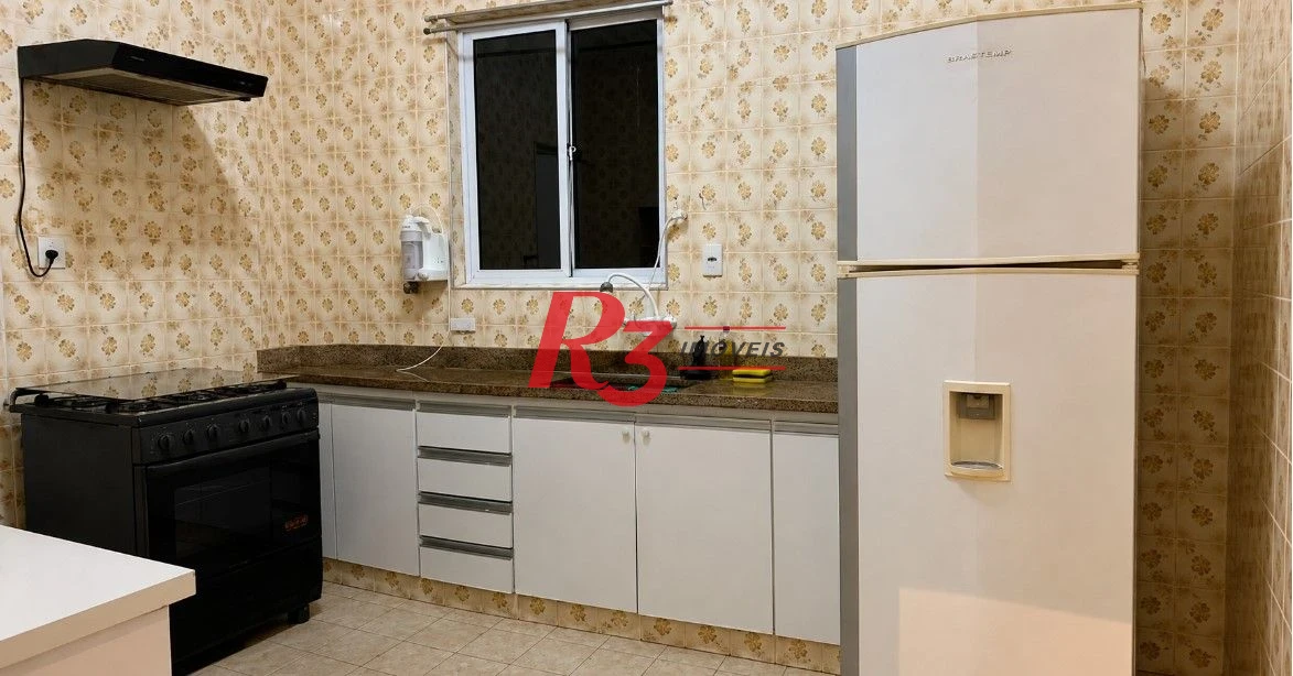 Apartamento com 2 dormitórios à venda, 155 m² por R$ 930.000,00 - Boqueirão - Santos/SP