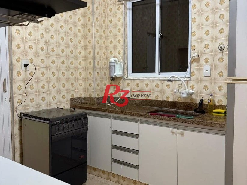 Apartamento com 2 dormitórios à venda, 155 m² por R$ 930.000,00 - Boqueirão - Santos/SP