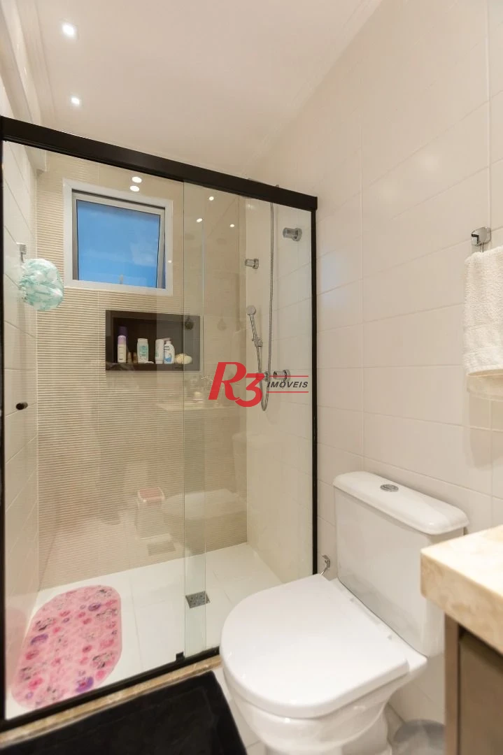 Apartamento com 3 dormitórios sendo 1 suíte à venda, 123 m² por R$ 1.630.000 - Ponta da Praia - Santos/SP