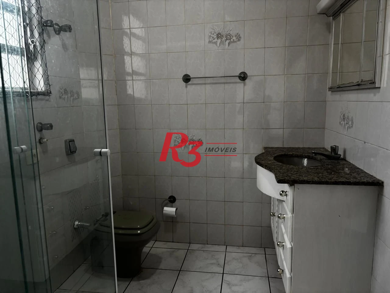 Apartamento com 1 dormitório para alugar, 65 m² por R$ 3.000,00/mês - Aparecida - Santos/SP