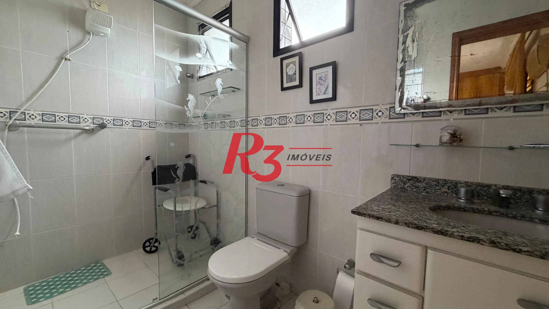 Apartamento com 3 dormitórios para alugar, 137 m² por R$ 9.000,00/mês - Aparecida - Santos/SP