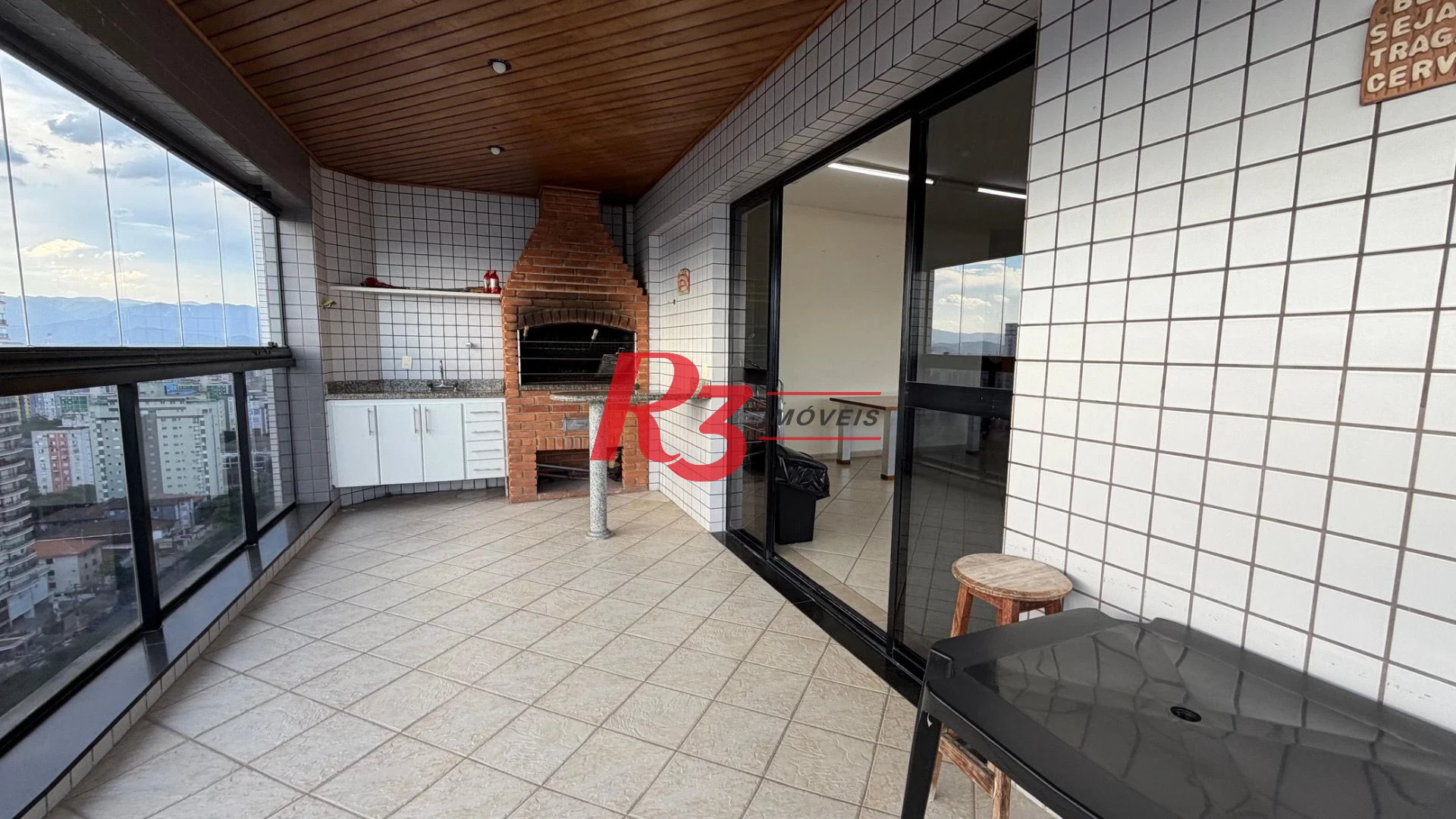 Apartamento com 3 dormitórios para alugar, 137 m² por R$ 9.000,00/mês - Aparecida - Santos/SP