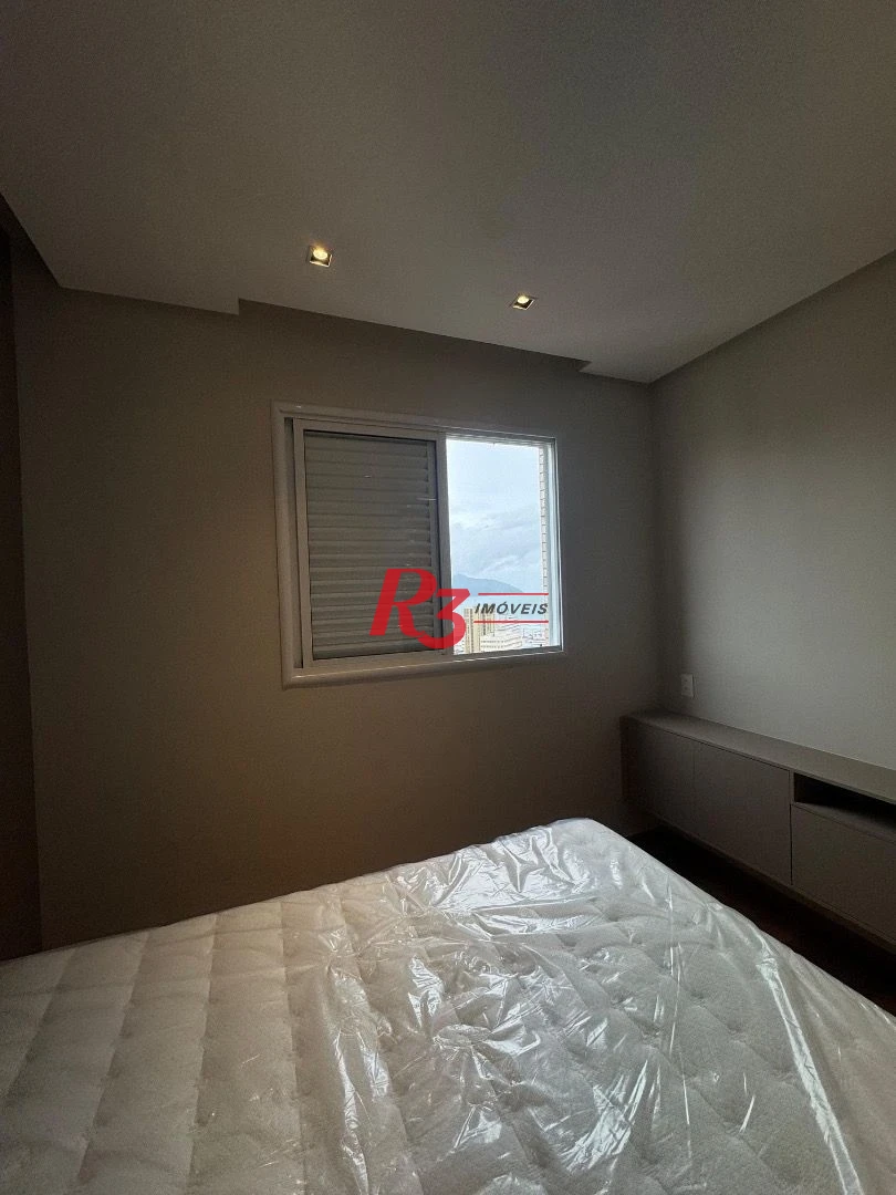 Apartamento com 3 dormitórios para alugar, 103 m² por R$ 12.000,00/mês - Gonzaga - Santos/SP