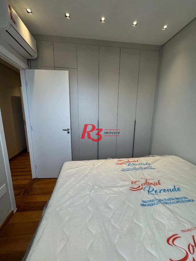 Apartamento com 3 dormitórios para alugar, 103 m² por R$ 12.000,00/mês - Gonzaga - Santos/SP