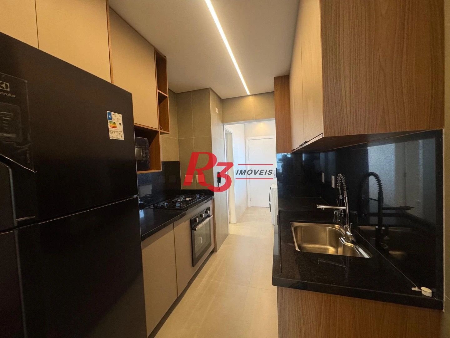 Apartamento com 3 dormitórios para alugar, 103 m² por R$ 12.000,00/mês - Gonzaga - Santos/SP