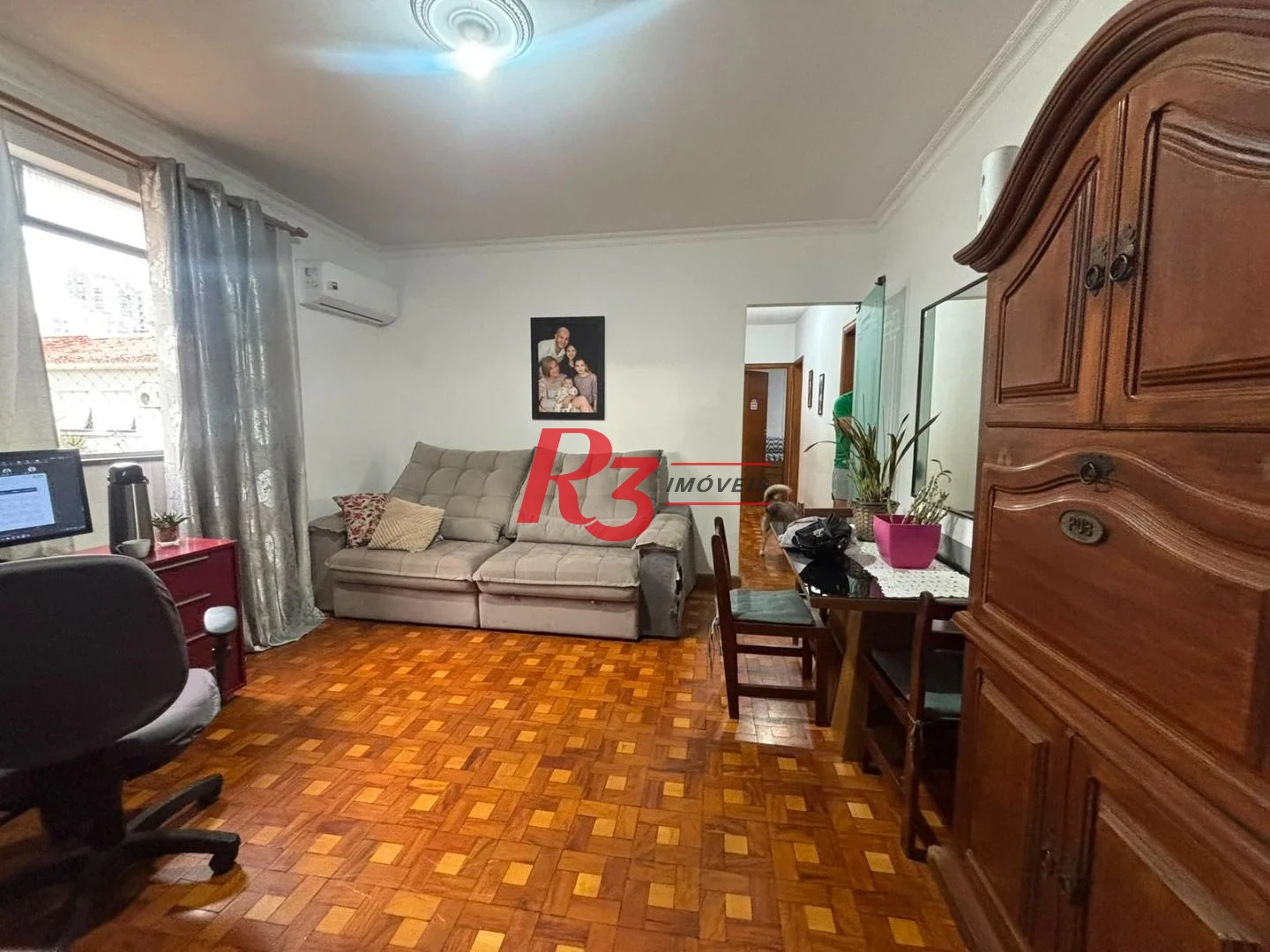 Apartamento com 3 dormitórios à venda, 90 m² por R$ 450.000,00 - Gonzaga - Santos/SP