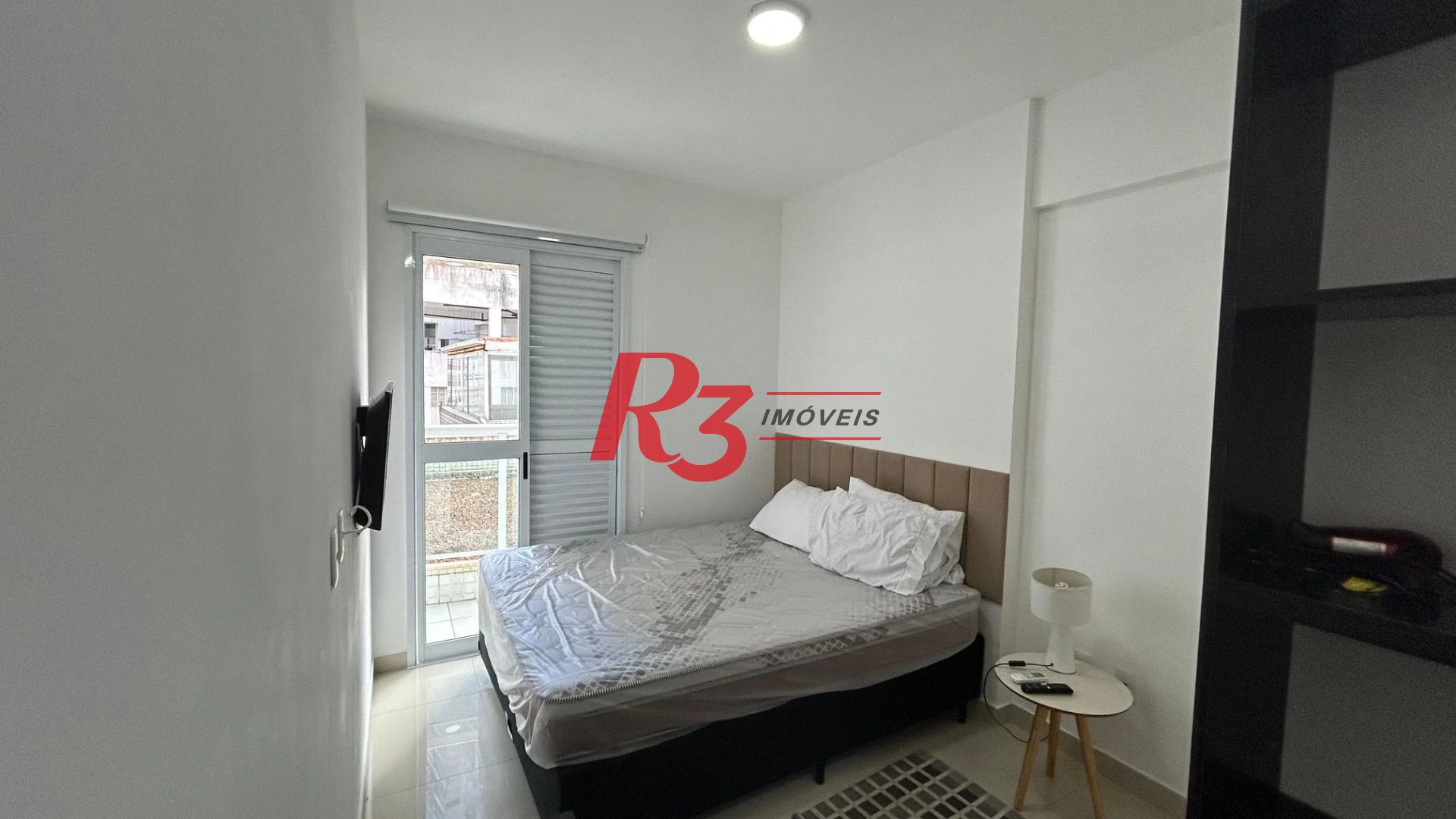Apartamento com 1 dormitório para alugar, 54 m² por R$ 5.263,00/mês - José Menino - Santos/SP
