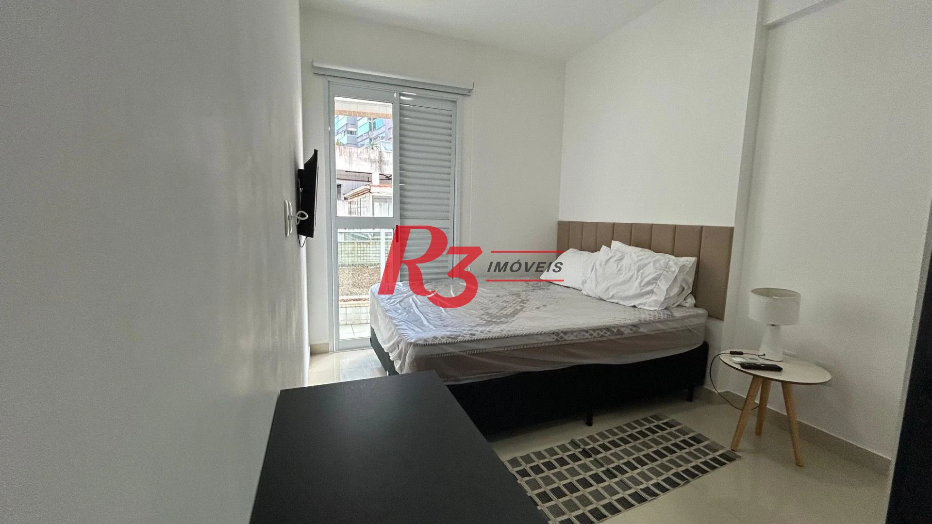Apartamento com 1 dormitório para alugar, 54 m² por R$ 5.263,00/mês - José Menino - Santos/SP
