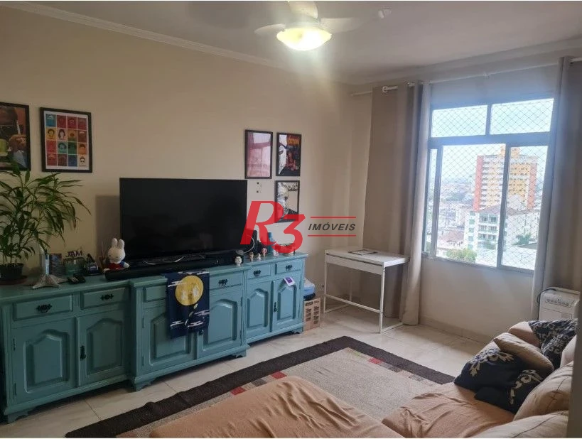Apartamento com 2 dormitórios à venda, 88 m² por R$ 640.000,00 - Gonzaga - Santos/SP