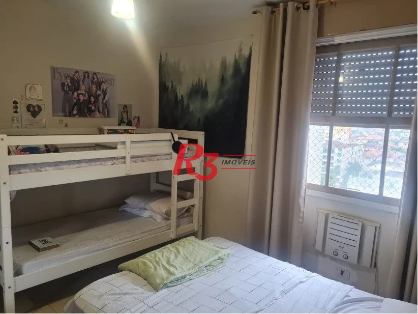 Apartamento com 2 dormitórios à venda, 88 m² por R$ 640.000,00 - Gonzaga - Santos/SP