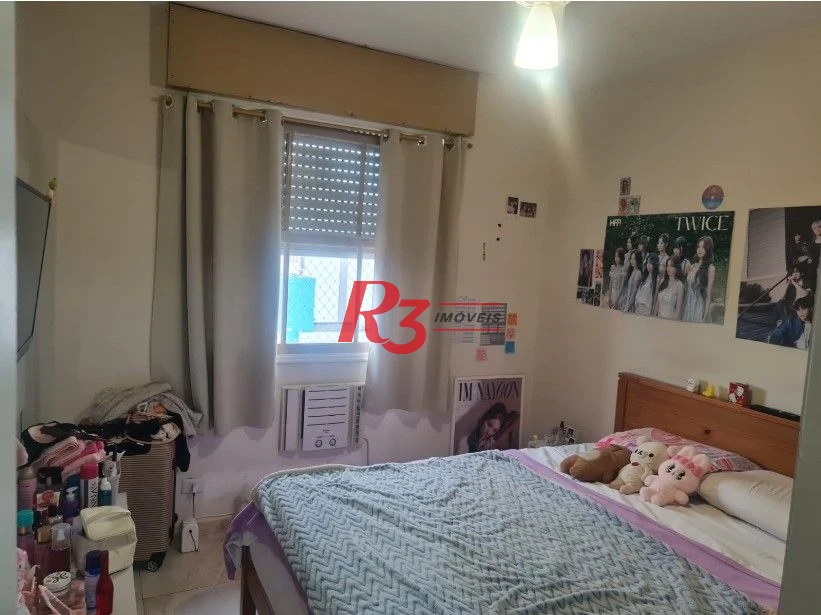Apartamento com 2 dormitórios à venda, 88 m² por R$ 640.000,00 - Gonzaga - Santos/SP