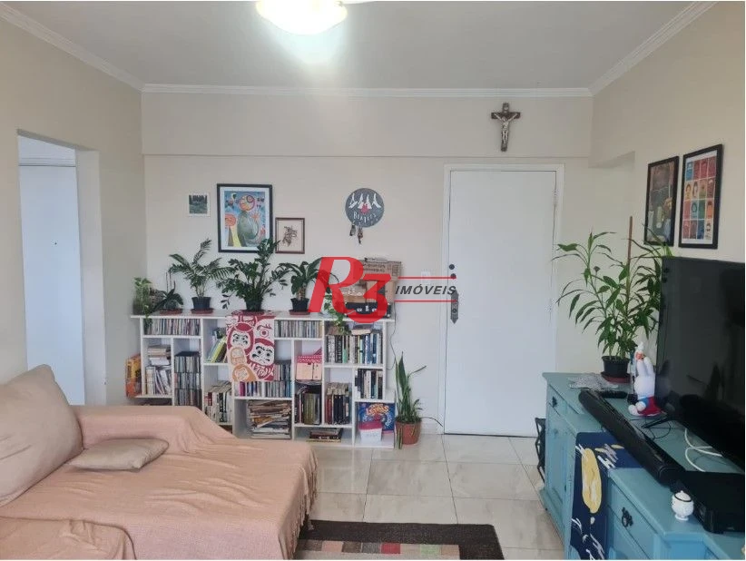 Apartamento com 2 dormitórios à venda, 88 m² por R$ 640.000,00 - Gonzaga - Santos/SP