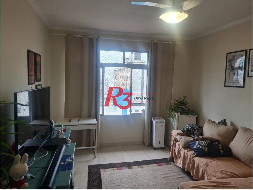 Apartamento com 2 dormitórios à venda, 88 m² por R$ 640.000,00 - Gonzaga - Santos/SP