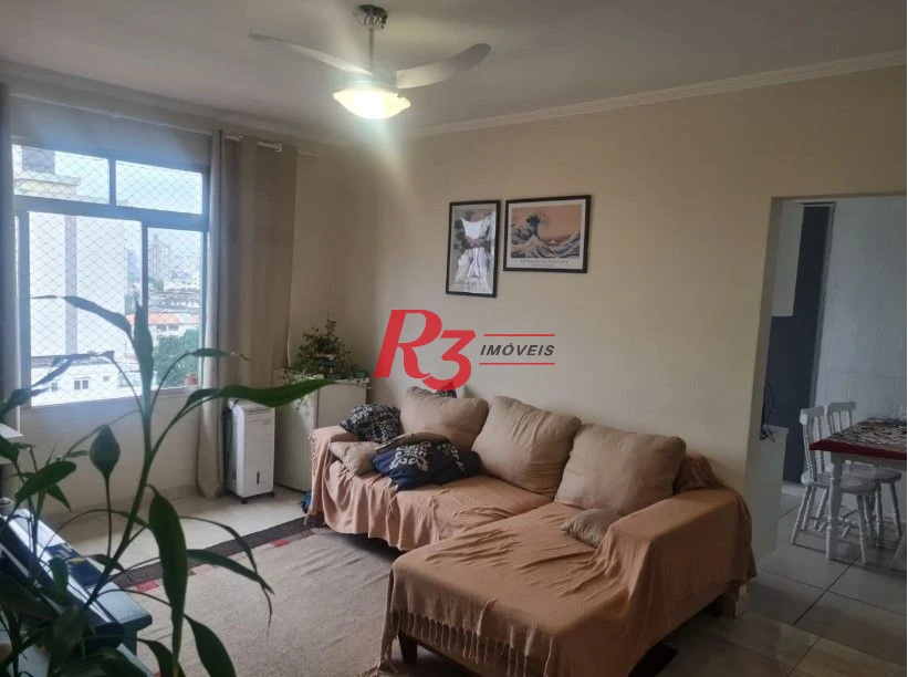 Apartamento com 2 dormitórios à venda, 88 m² por R$ 640.000,00 - Gonzaga - Santos/SP