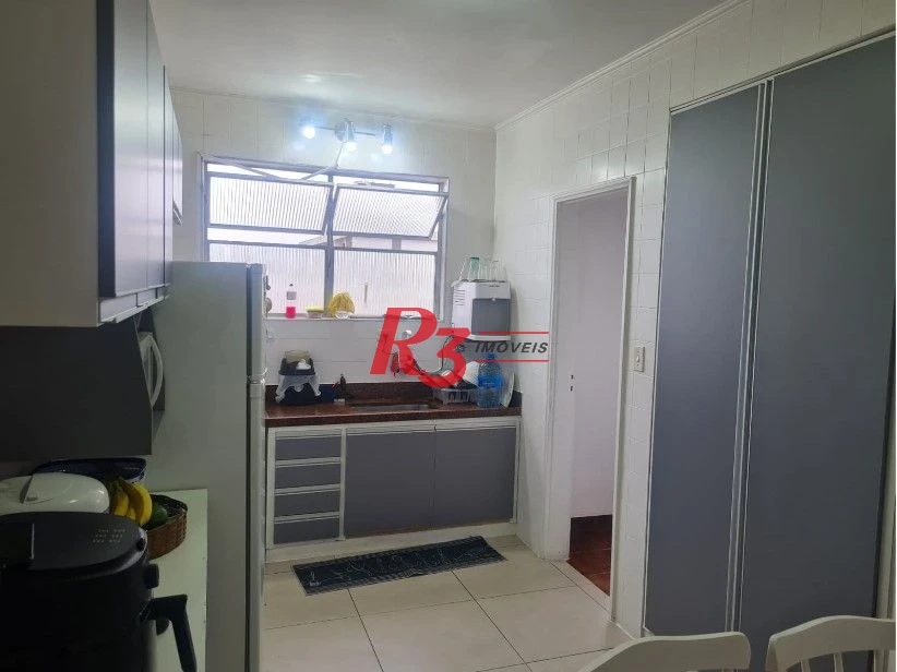 Apartamento com 2 dormitórios à venda, 88 m² por R$ 640.000,00 - Gonzaga - Santos/SP