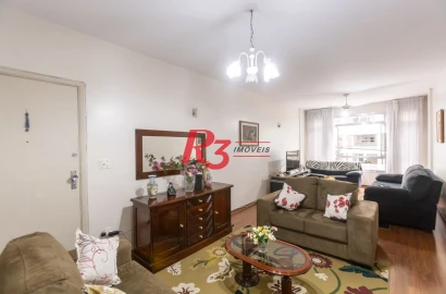 Apartamento à venda, 166 m² por R$ 950.000,00 - Pompéia - Santos/SP