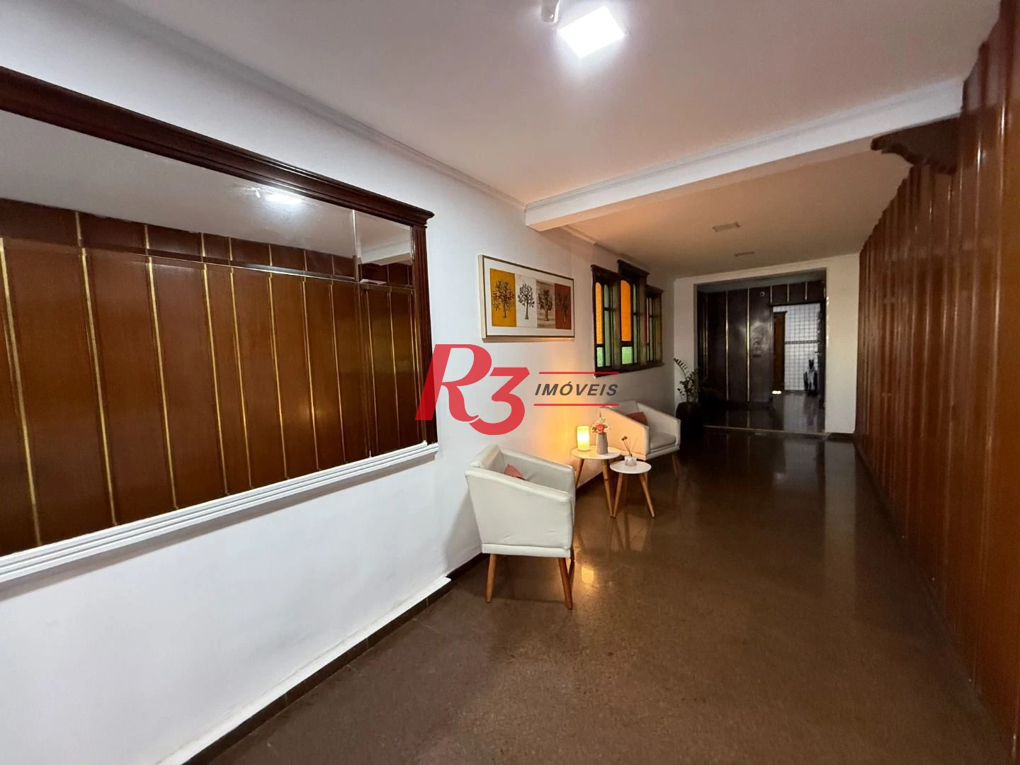 Apartamento com 1 dormitório à venda, 60 m² por R$ 420.000,00 - Marapé - Santos/SP