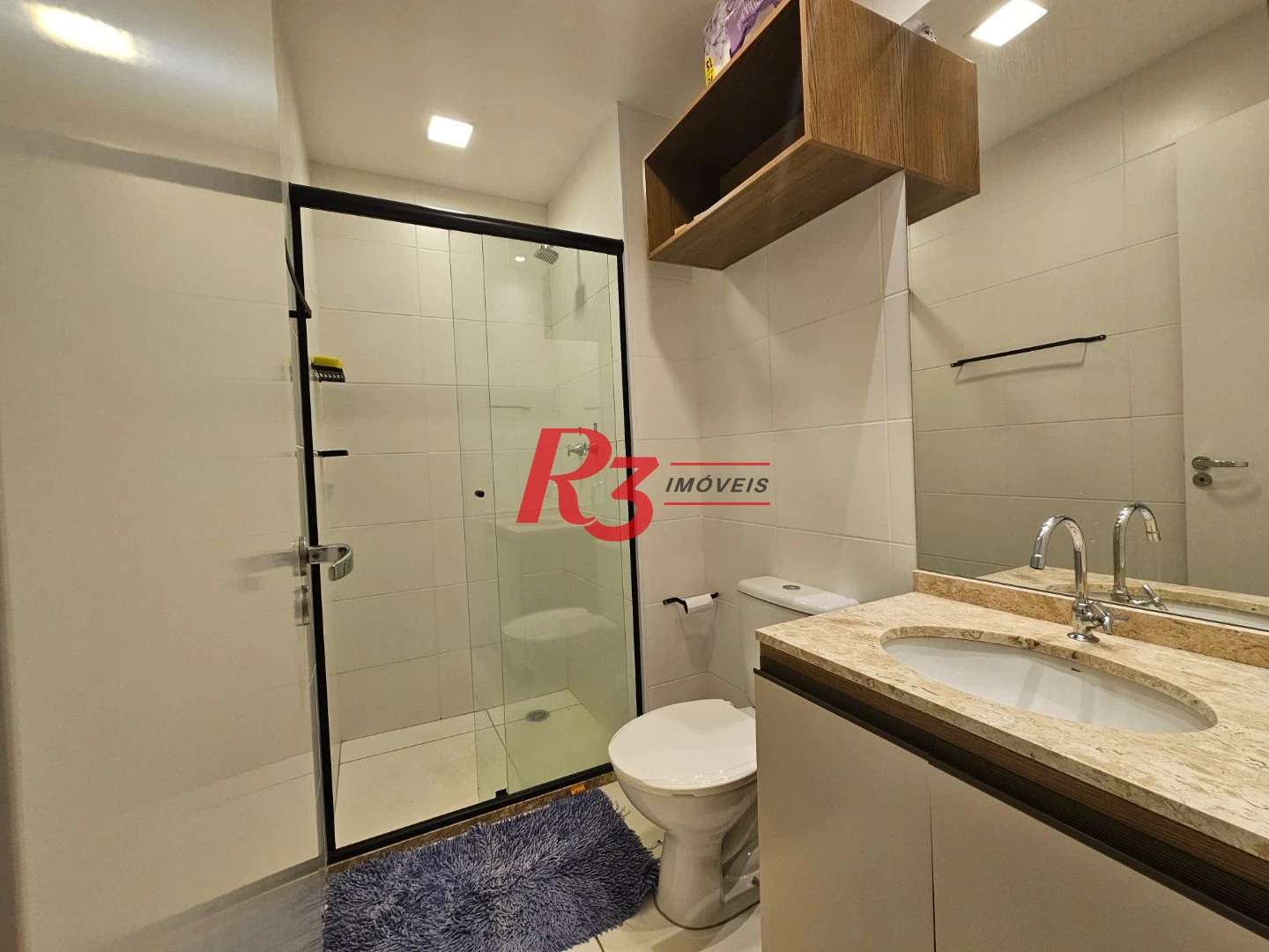 Apartamento com 2 dormitórios para alugar, 62 m² por R$ 5.000,00/mês - Marapé - Santos/SP