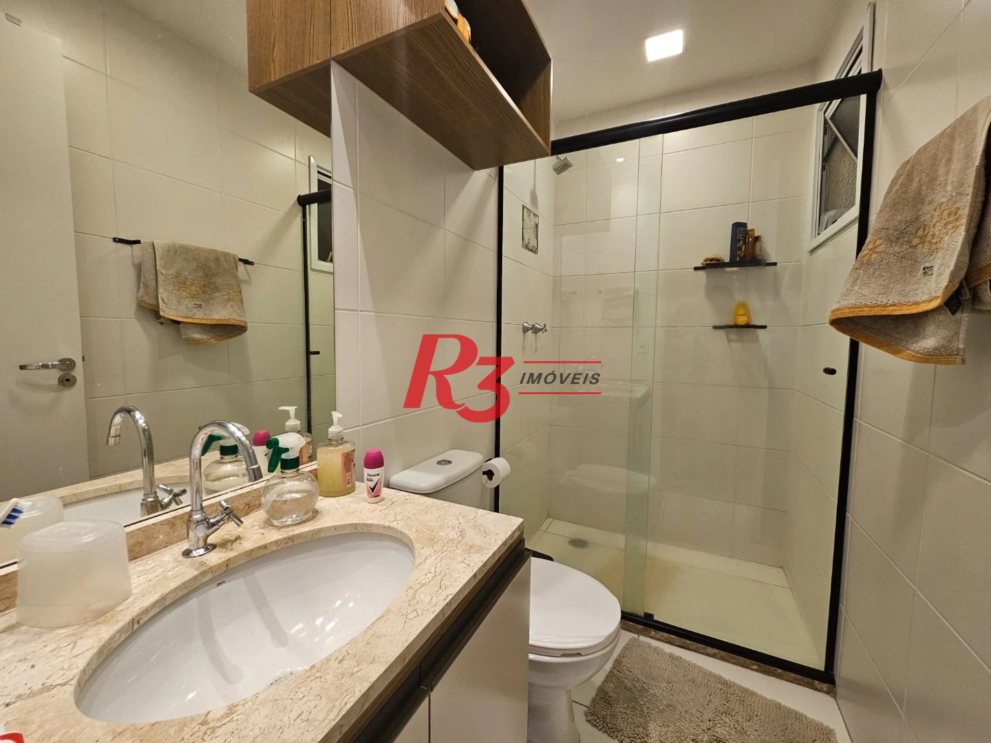 Apartamento com 2 dormitórios para alugar, 62 m² por R$ 5.000,00/mês - Marapé - Santos/SP
