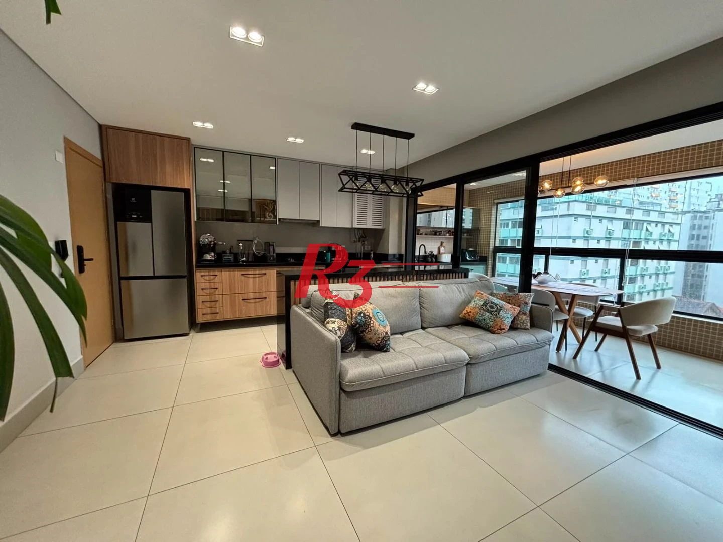 Apartamento com 2 dormitórios à venda, 75 m² por R$ 1.200.000,00 - José Menino - Santos/SP