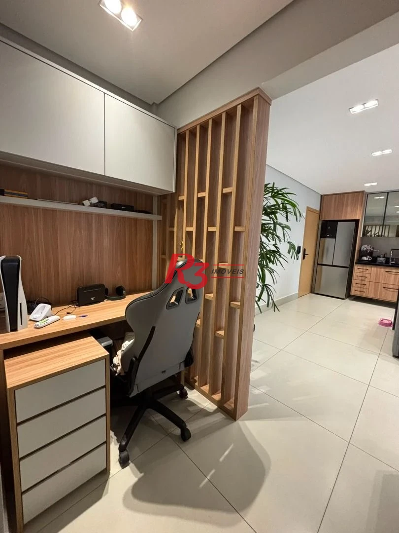 Apartamento com 2 dormitórios à venda, 75 m² por R$ 1.200.000,00 - José Menino - Santos/SP
