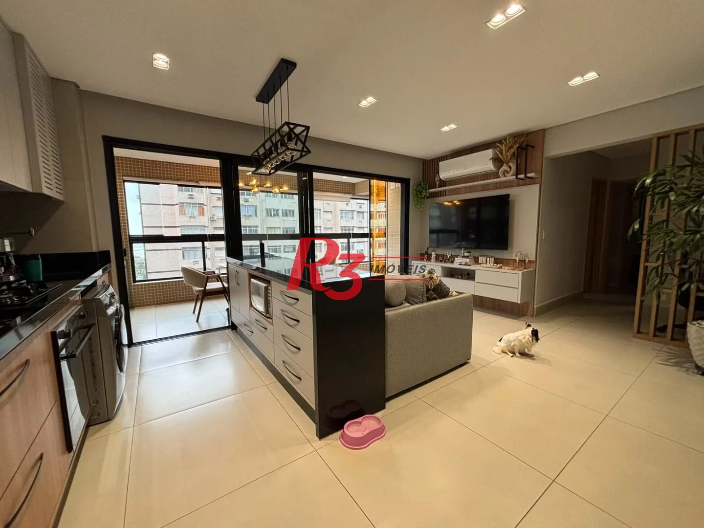 Apartamento com 2 dormitórios à venda, 75 m² por R$ 1.200.000,00 - José Menino - Santos/SP
