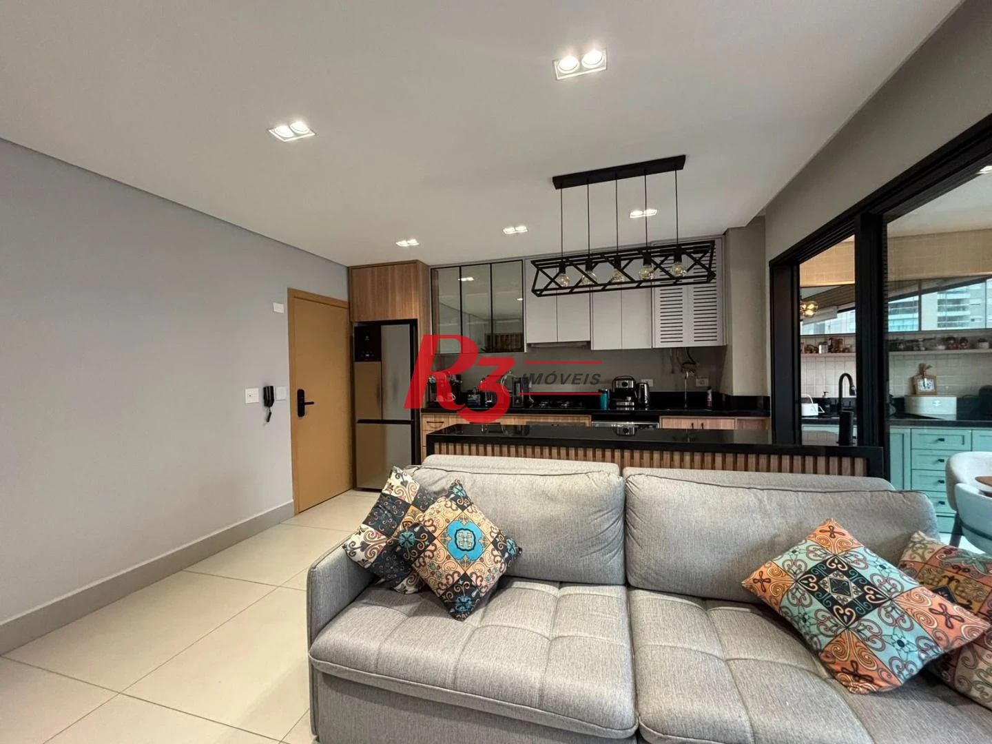 Apartamento com 2 dormitórios à venda, 75 m² por R$ 1.200.000,00 - José Menino - Santos/SP