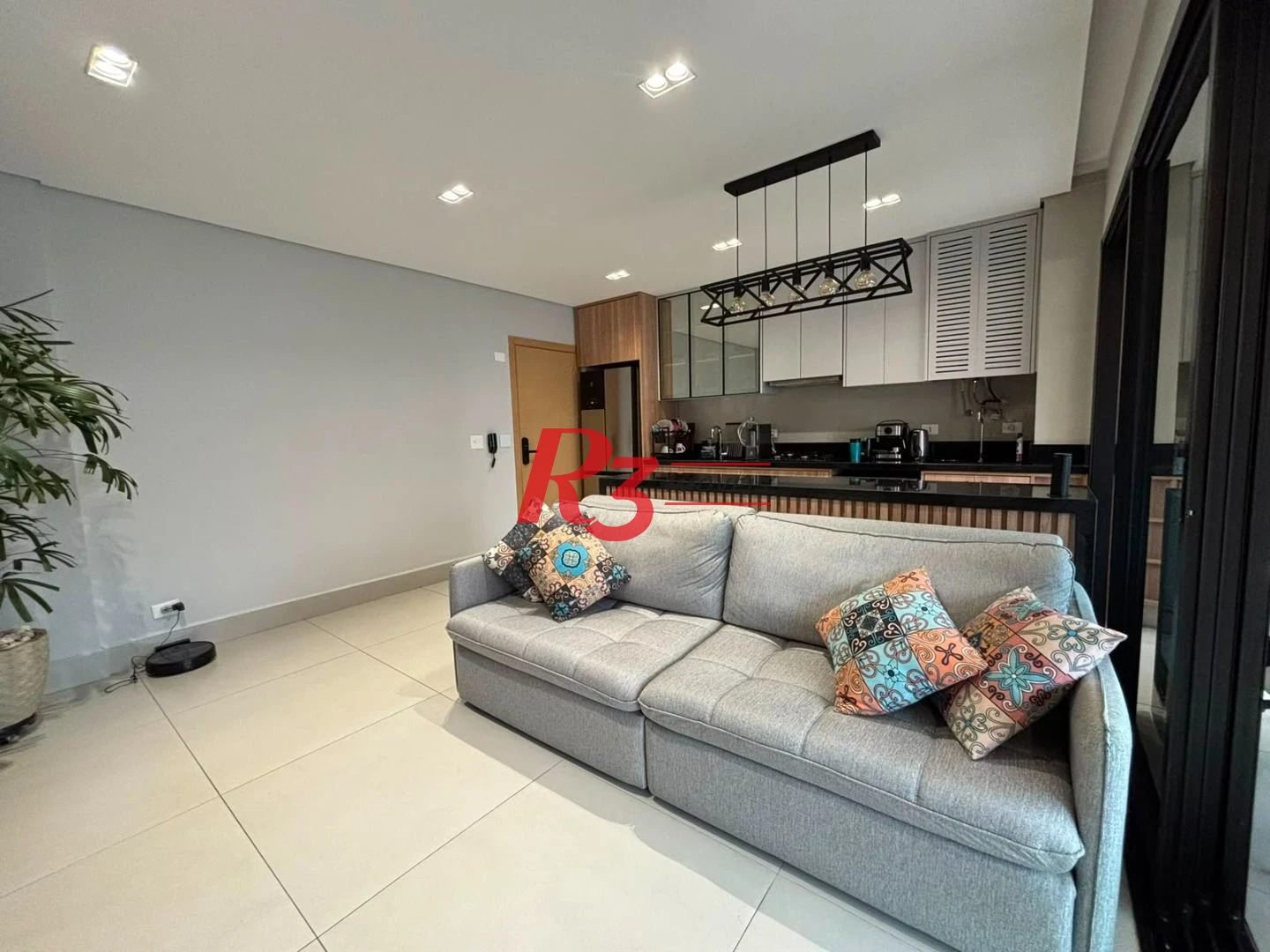 Apartamento com 2 dormitórios à venda, 75 m² por R$ 1.200.000,00 - José Menino - Santos/SP
