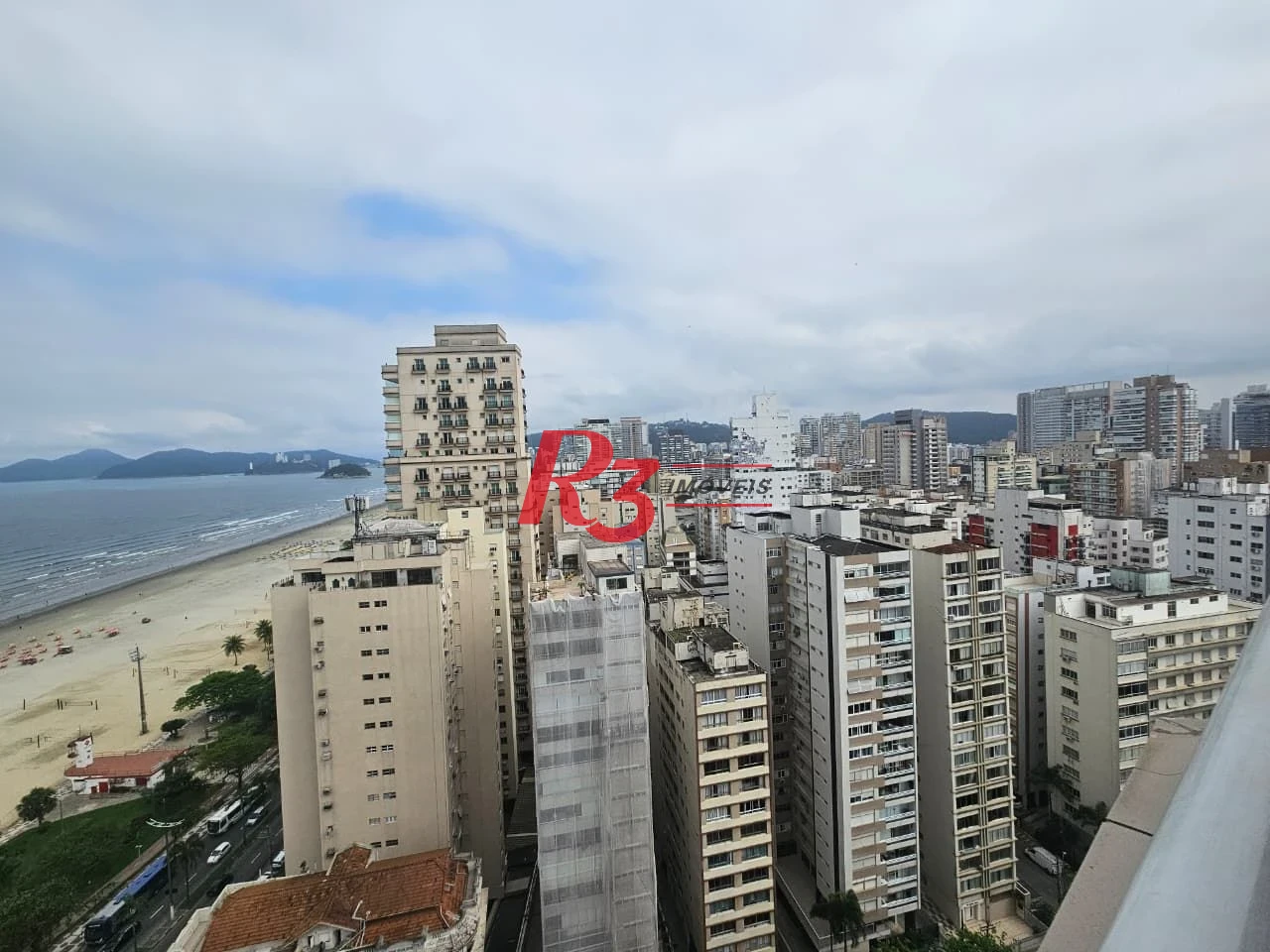Flat com 1 dormitório à venda, 45 m² por R$ 530.000,00 - Boqueirão - Santos/SP
