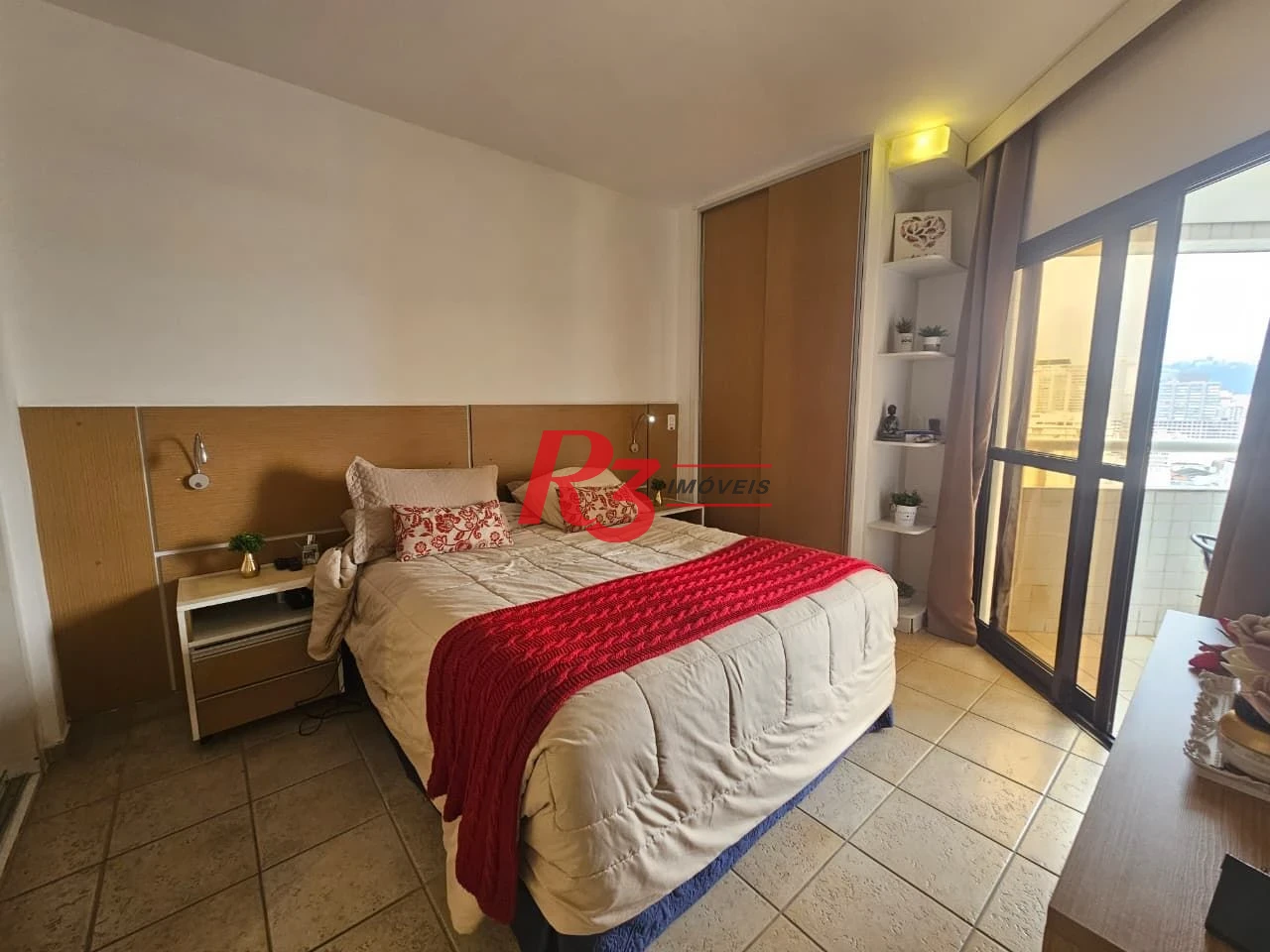 Flat com 1 dormitório à venda, 45 m² por R$ 530.000,00 - Boqueirão - Santos/SP