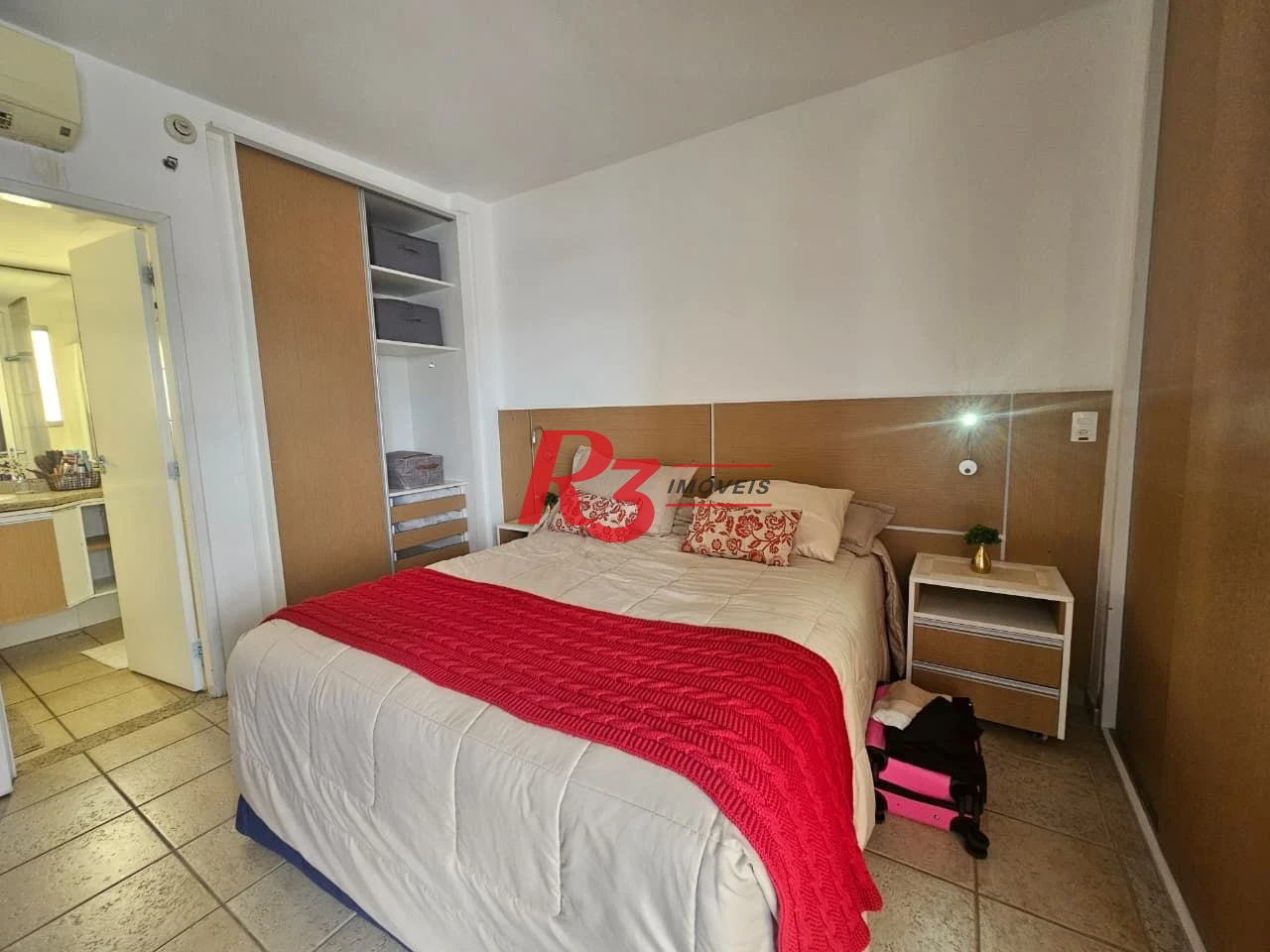 Flat com 1 dormitório à venda, 45 m² por R$ 530.000,00 - Boqueirão - Santos/SP