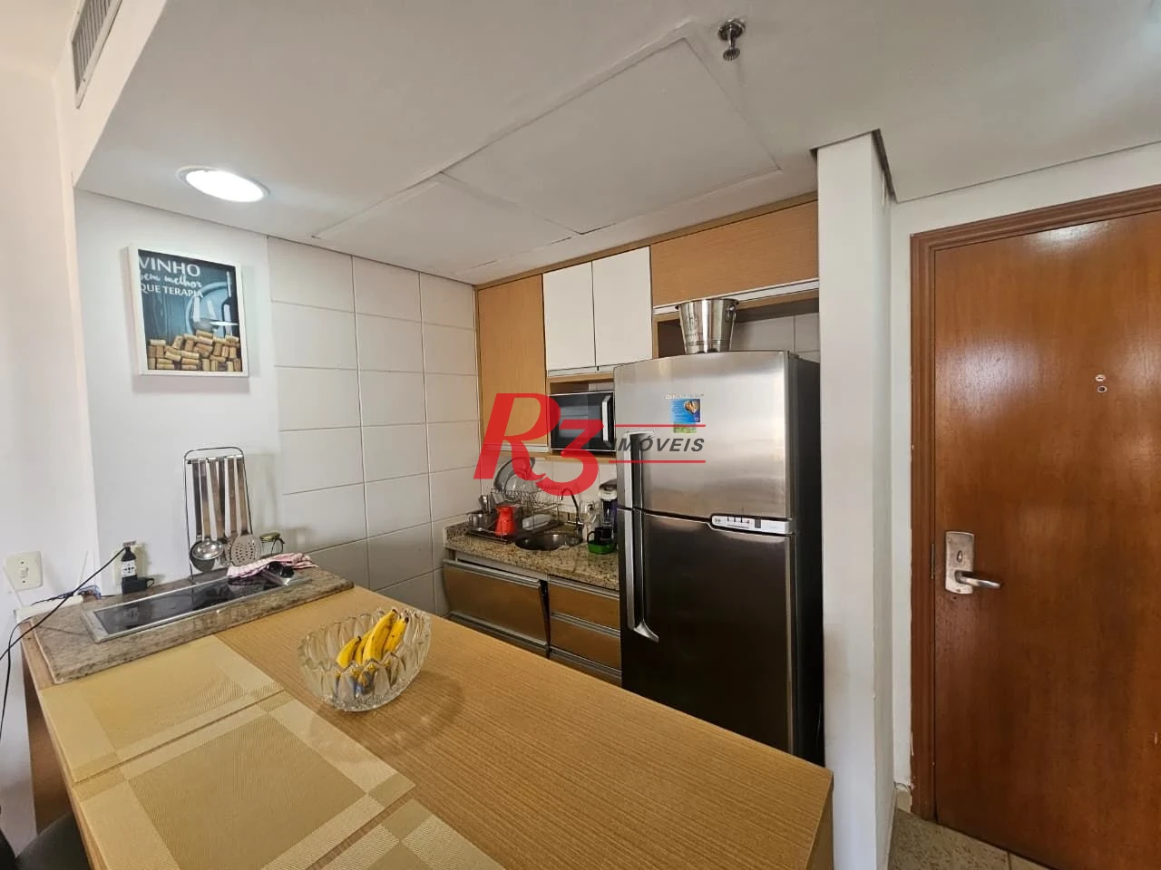 Flat com 1 dormitório à venda, 45 m² por R$ 530.000,00 - Boqueirão - Santos/SP