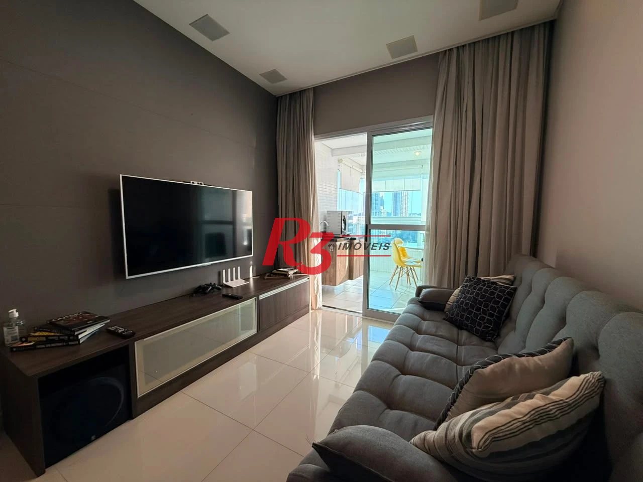 Apartamento com 1 dormitório à venda, 60 m² por R$ 699.000,00 - José Menino - Santos/SP