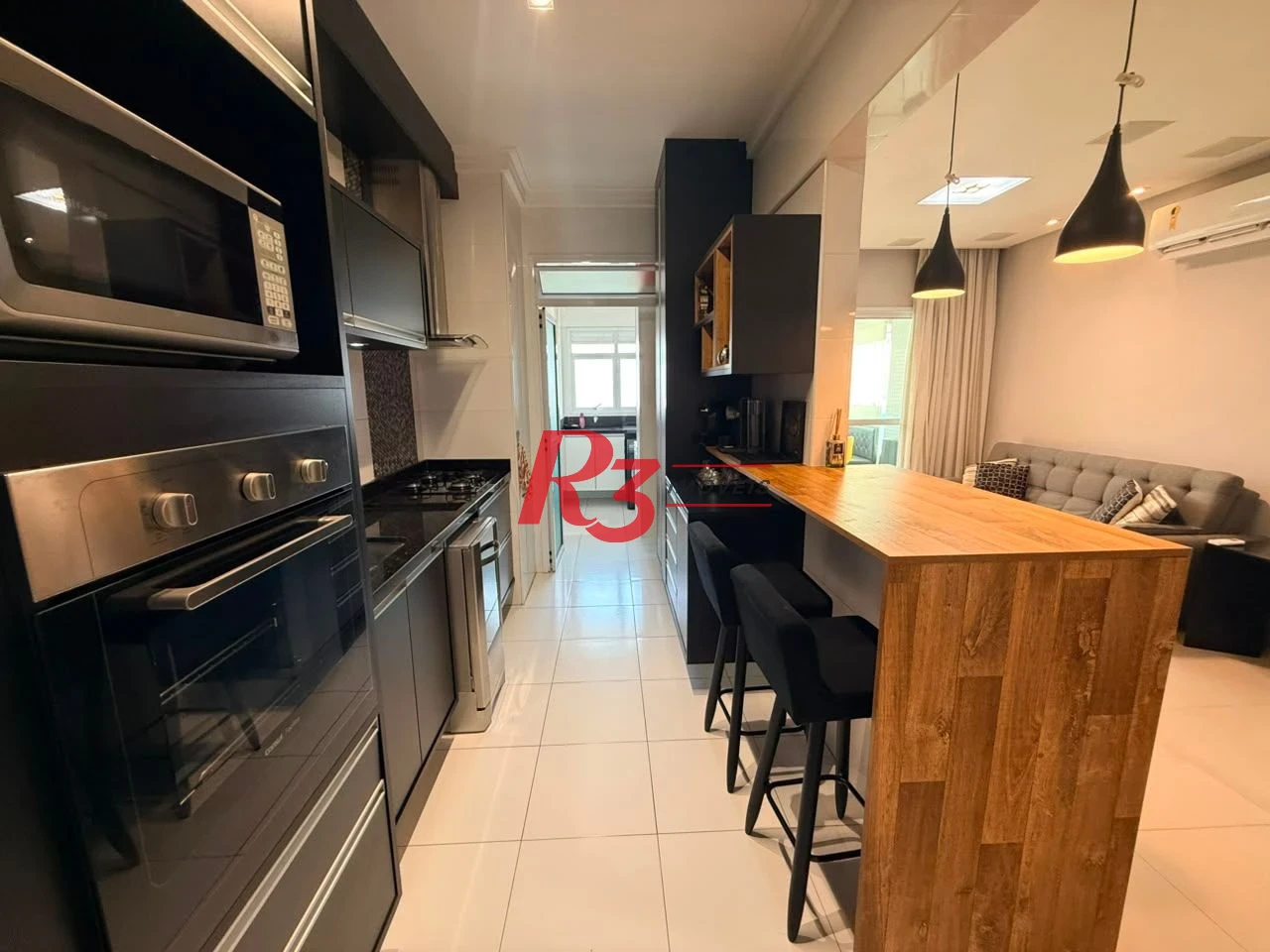 Apartamento com 1 dormitório à venda, 60 m² por R$ 699.000,00 - José Menino - Santos/SP