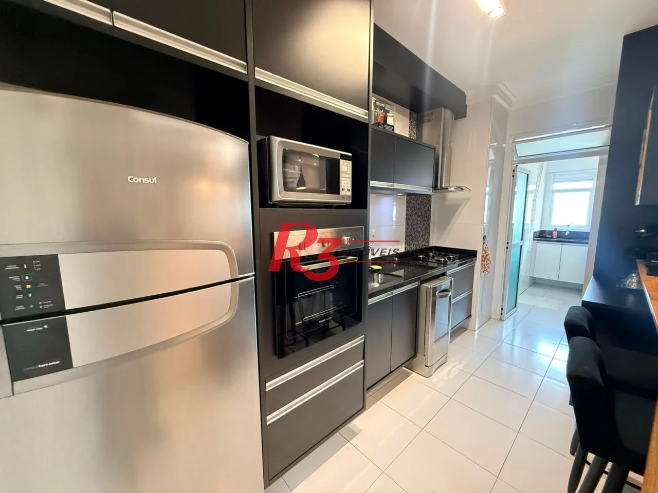 Apartamento com 1 dormitório à venda, 60 m² por R$ 699.000,00 - José Menino - Santos/SP
