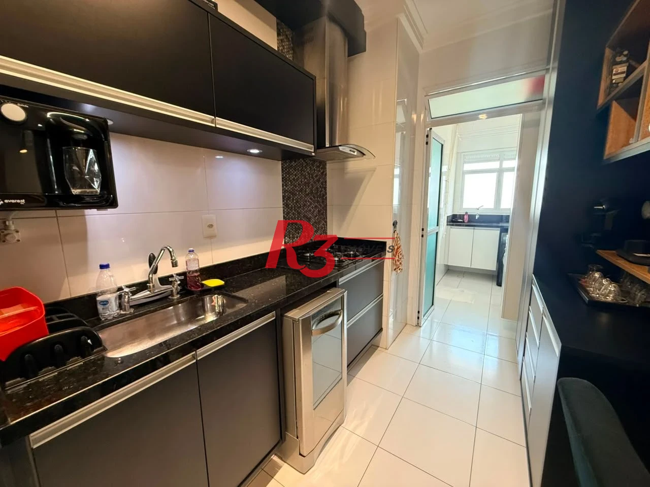 Apartamento com 1 dormitório à venda, 60 m² por R$ 699.000,00 - José Menino - Santos/SP