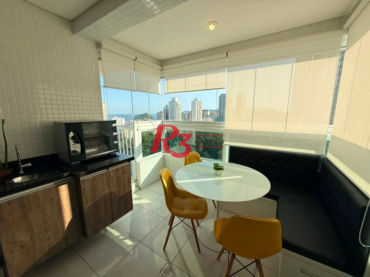 Apartamento com 1 dormitório à venda, 60 m² por R$ 699.000,00 - José Menino - Santos/SP