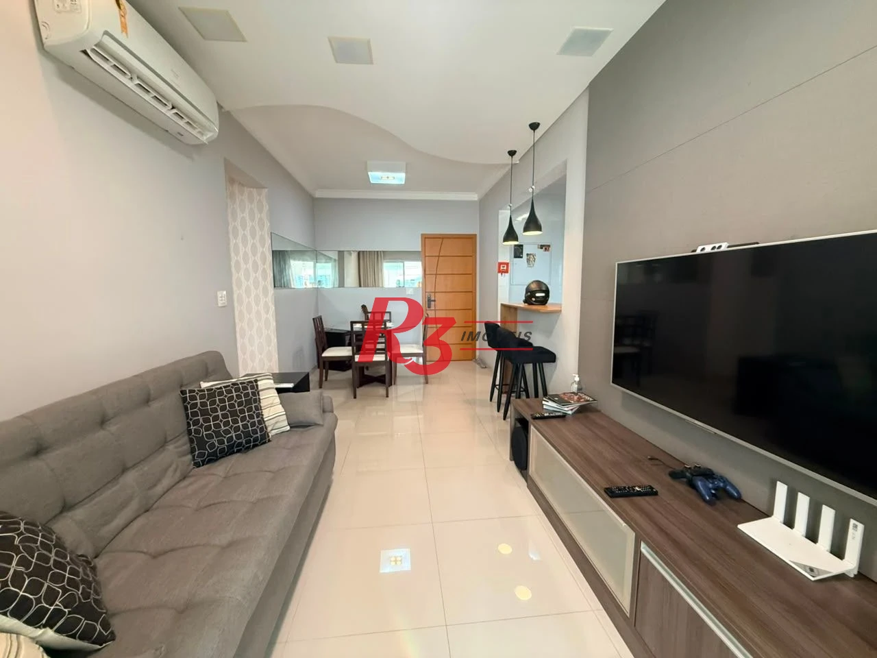 Apartamento com 1 dormitório à venda, 60 m² por R$ 699.000,00 - José Menino - Santos/SP