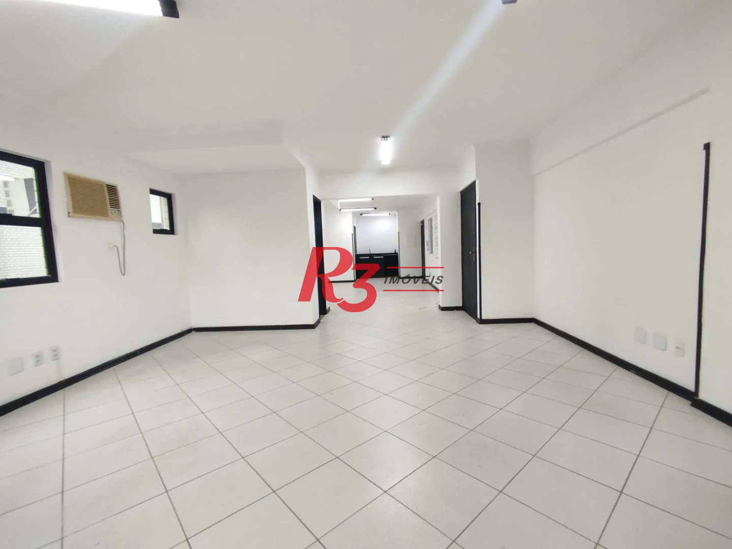 Sala para alugar, 100 m² por R$ 5.000,00/mês - Aparecida - Santos/SP