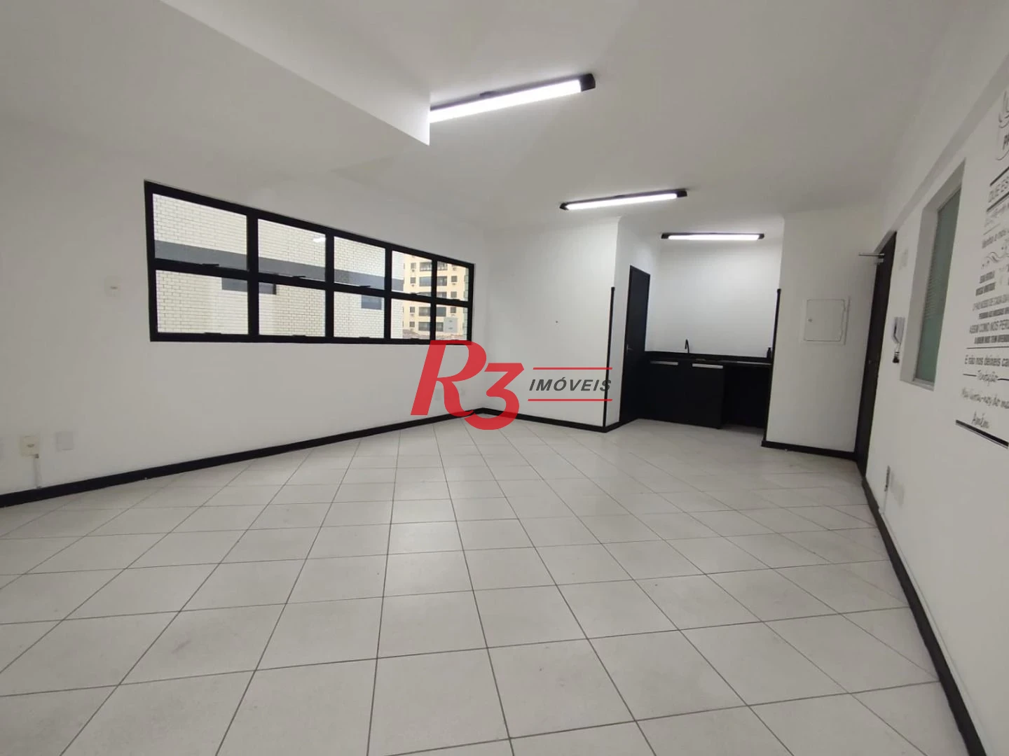 Sala para alugar, 100 m² por R$ 5.000,00/mês - Aparecida - Santos/SP