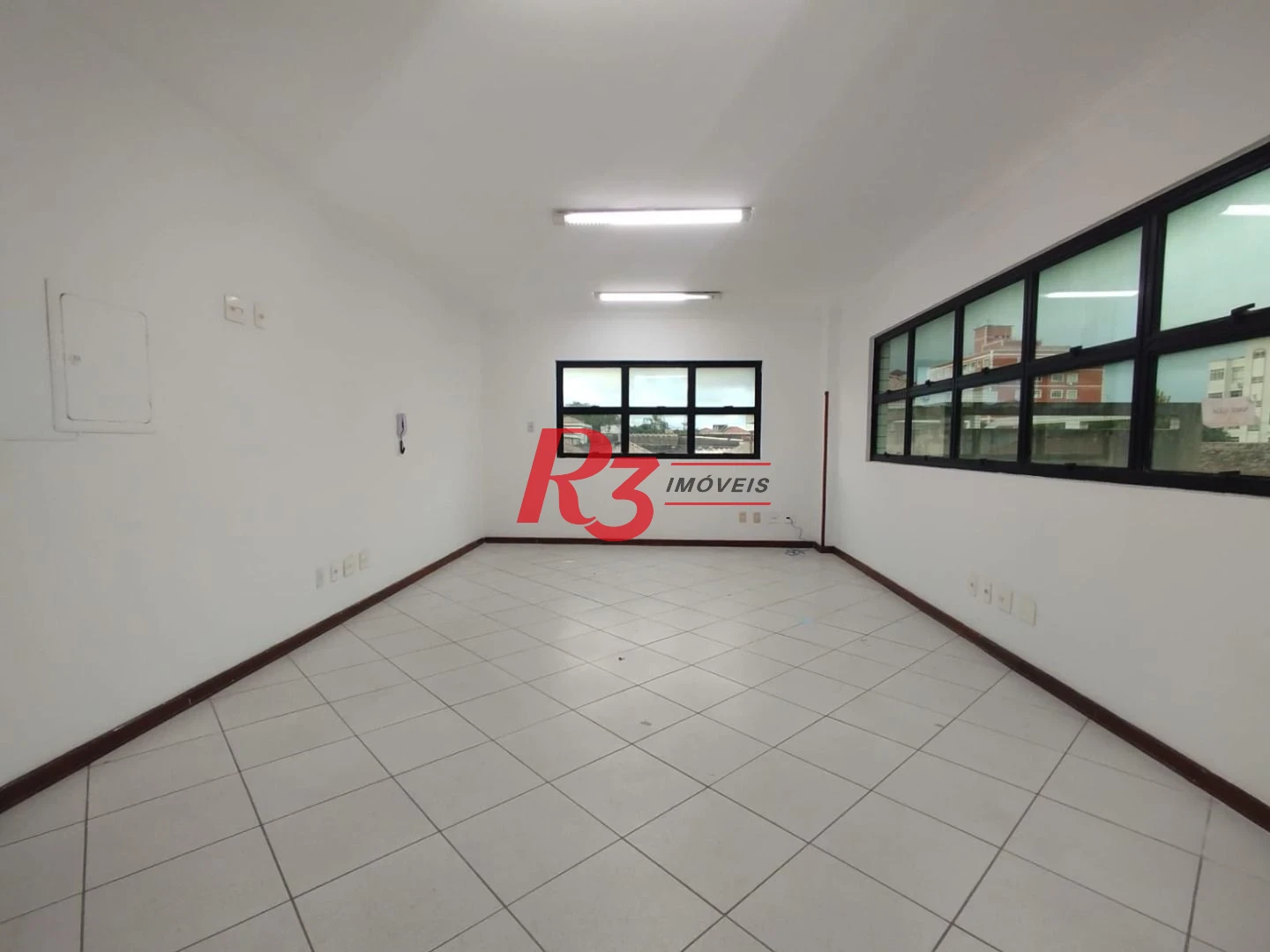 Sala para alugar, 100 m² por R$ 5.000,00/mês - Aparecida - Santos/SP