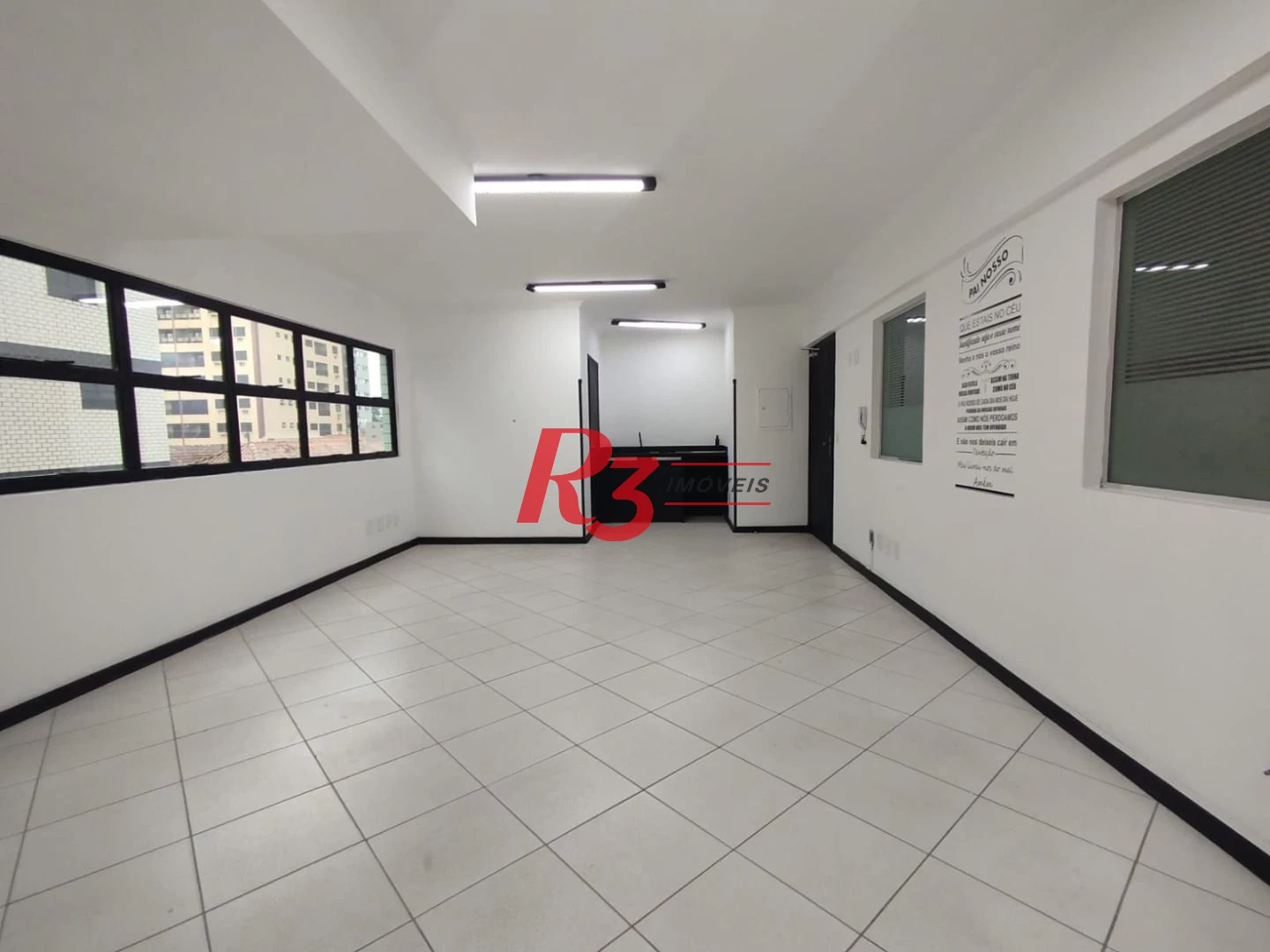 Sala para alugar, 100 m² por R$ 5.000,00/mês - Aparecida - Santos/SP