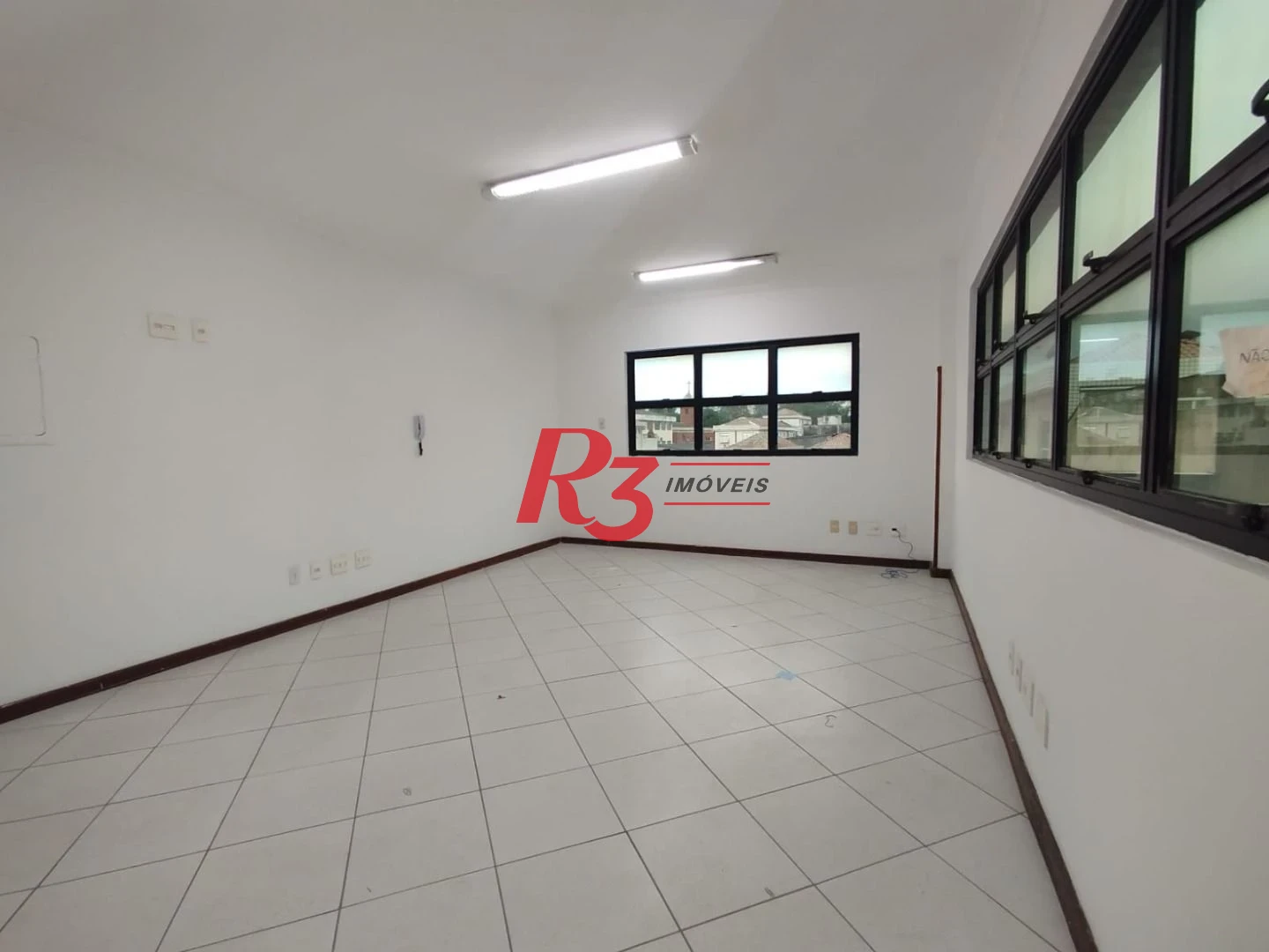 Sala para alugar, 100 m² por R$ 5.000,00/mês - Aparecida - Santos/SP