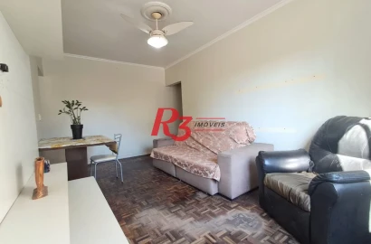 Apartamento com 3 dormitórios à venda, 75 m² por R$ 400.000,00 - Encruzilhada - Santos/SP