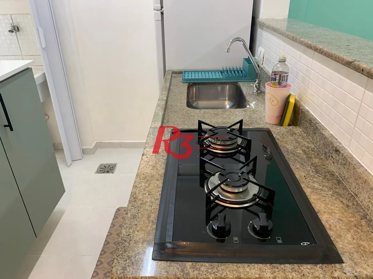 Apartamento à venda, 30 m² por R$ 335.000,00 - Gonzaga - Santos/SP